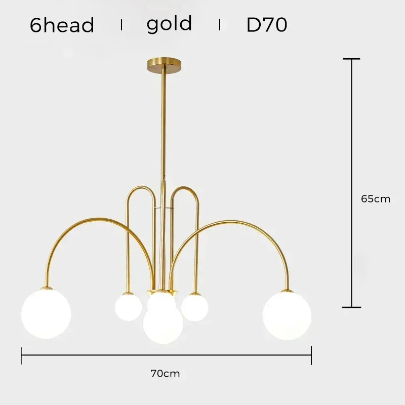 Sıcak beyaz 3000K 6head Gold D70