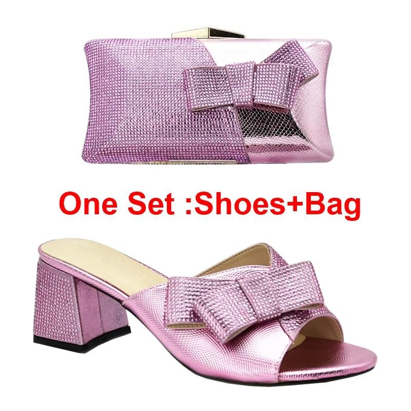 Pink Shoes and Bag