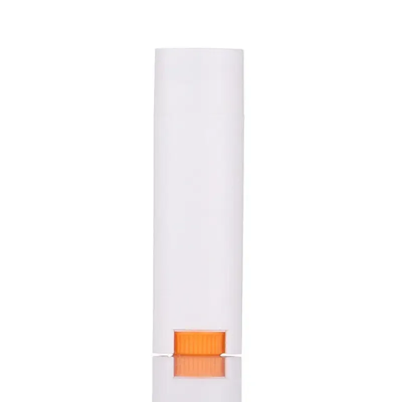 Plastic Matte white Orange