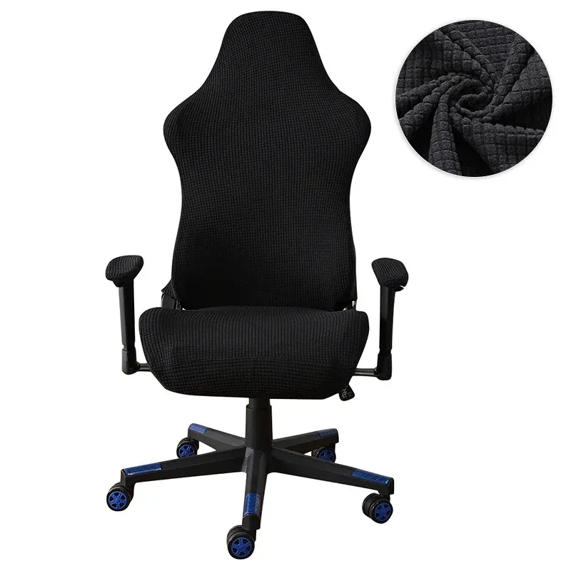 capa de cadeira preta