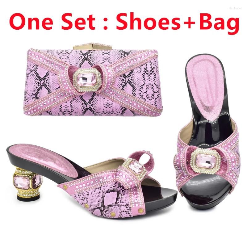 Pink Shoes and Bag