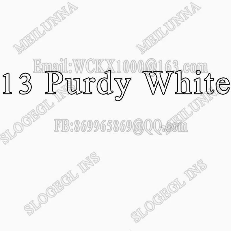 13 Purdy White