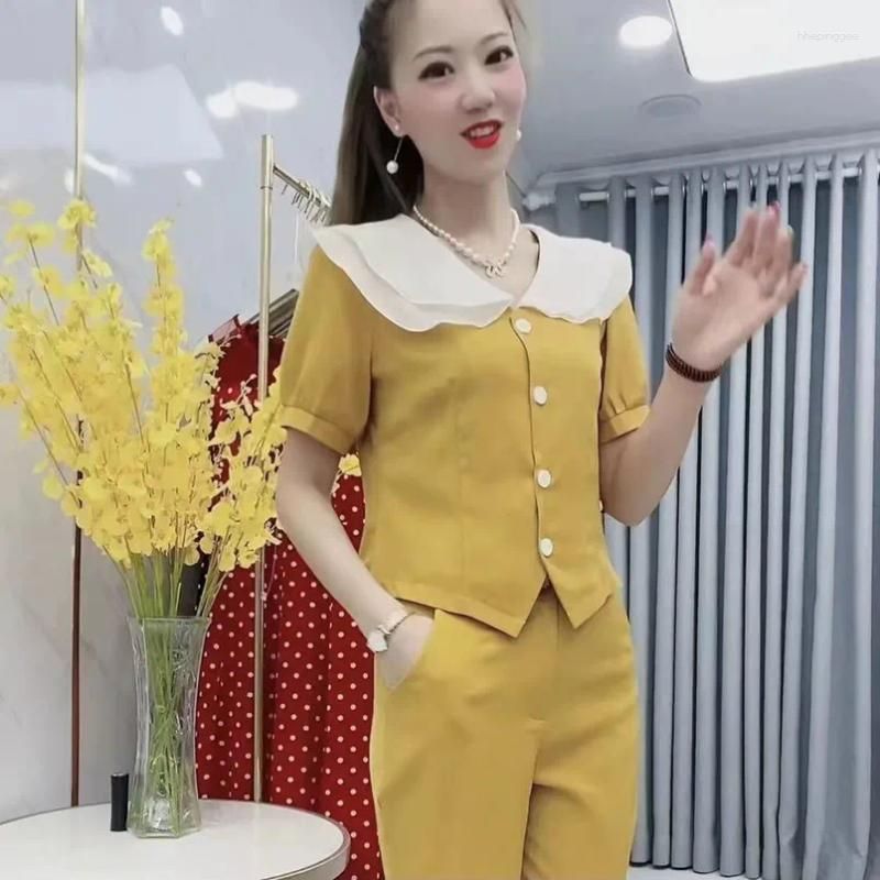 Yellow suit