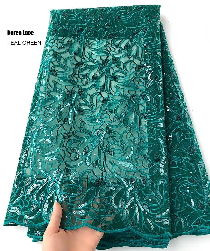 Color:Teal greenSize:5yard