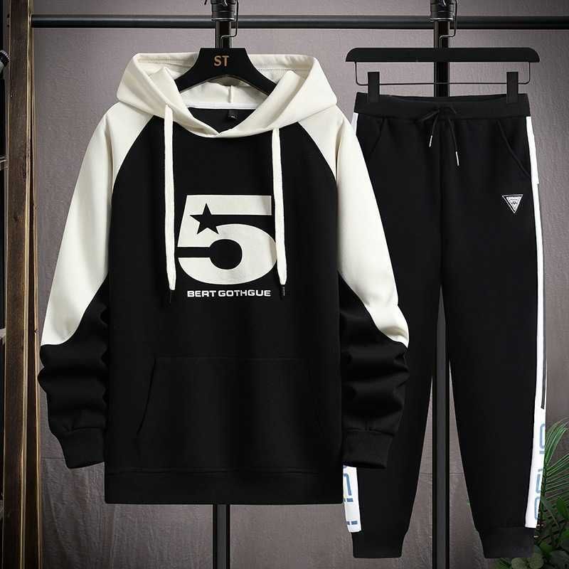 732 Black (hoodie+pants)