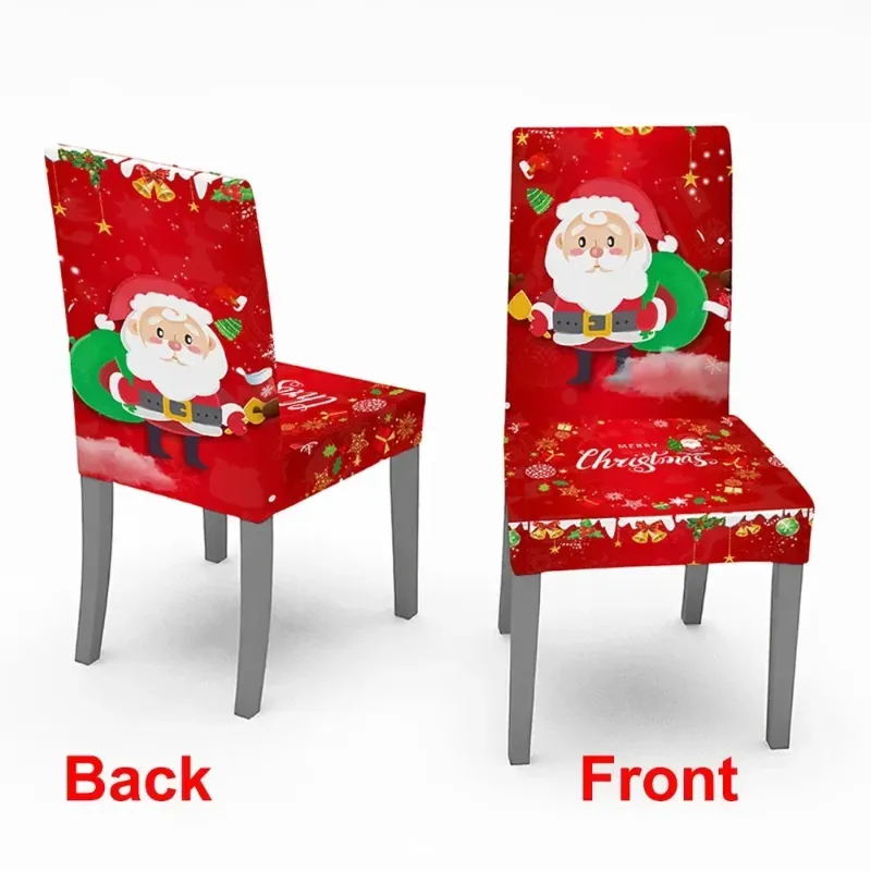 غطاء كرسي 1pc Cover A2 عيد الميلاد