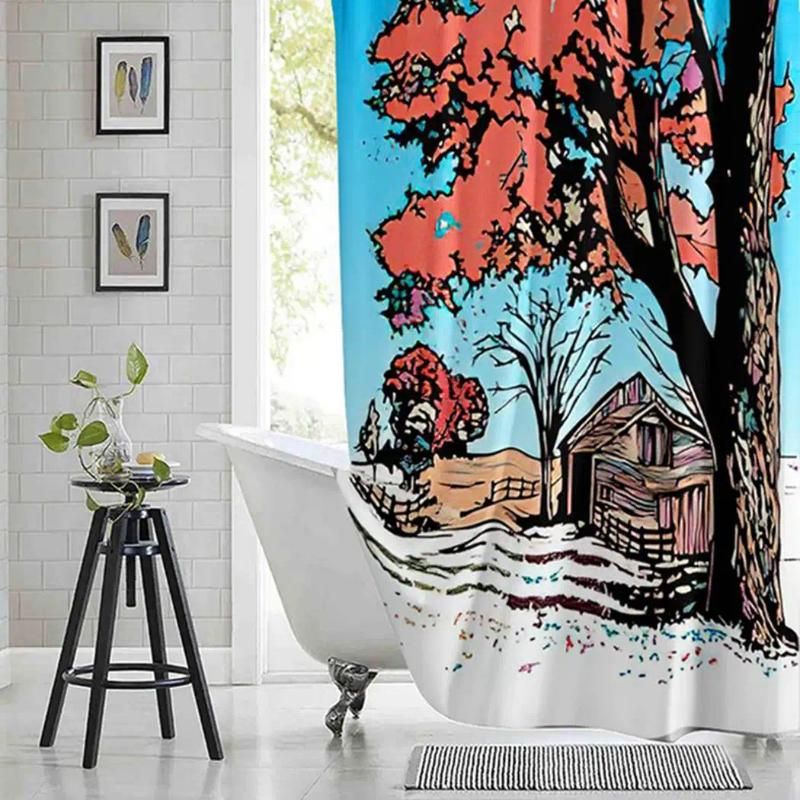 CHINE 150x180cm Vieux Arbres Délabrés