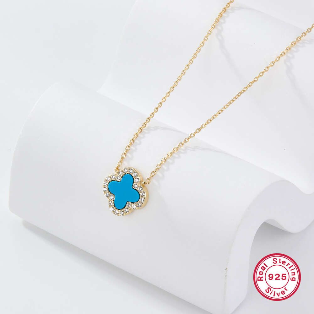 Gold Turquoise-925 Silver