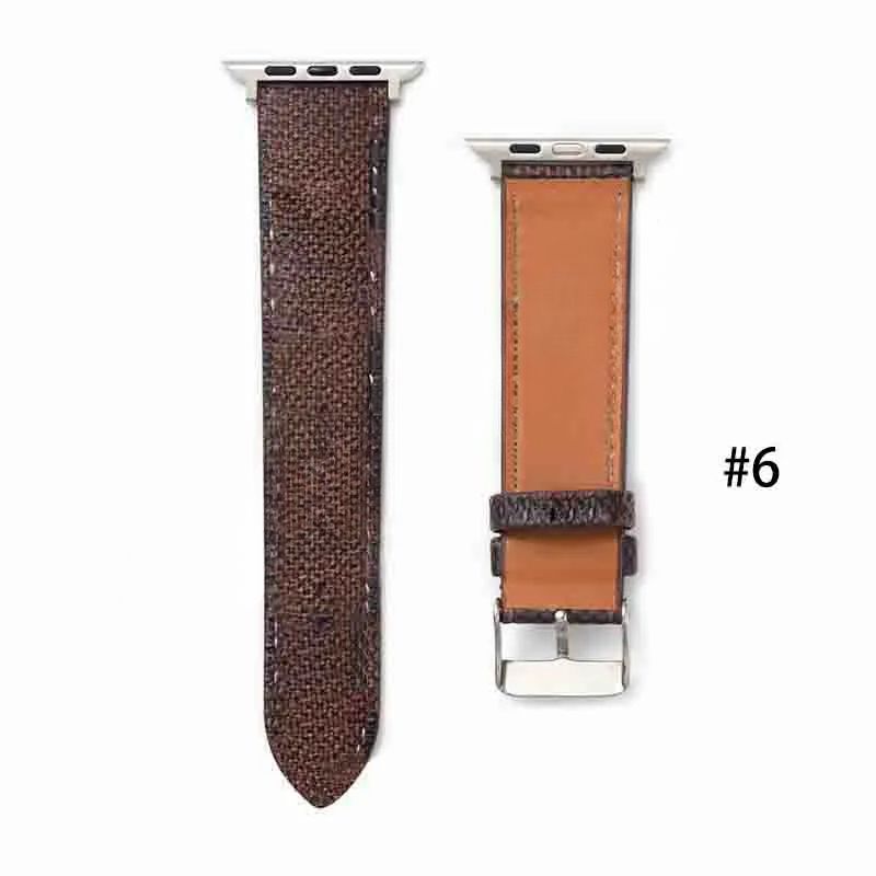 #6 brown square-38mm/40mm/41mm