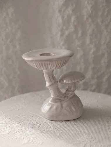 Mushroom candlestick