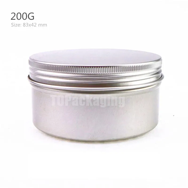 Pot en aluminium 200g 200ml 200cc Aluminium