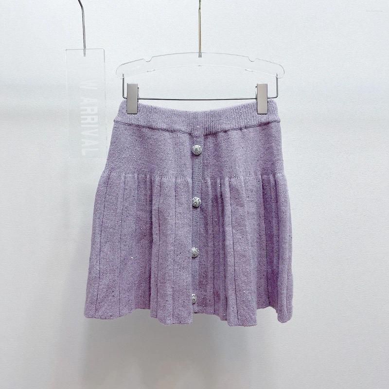 Purple skirt