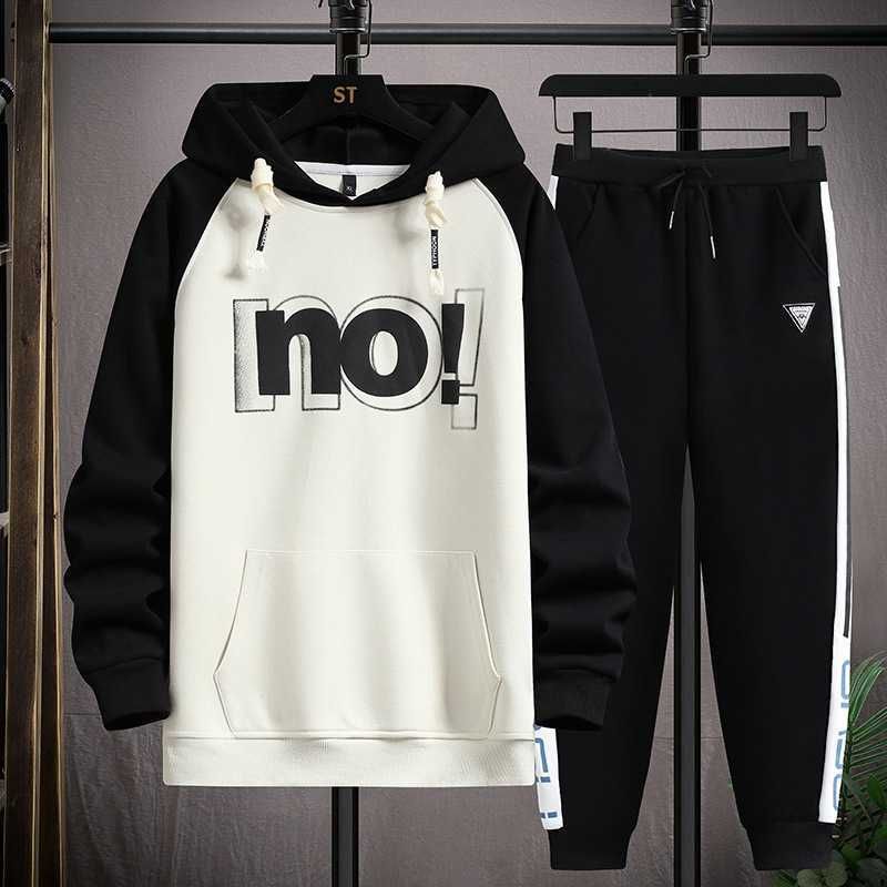 737 Black (hoodie+pants)