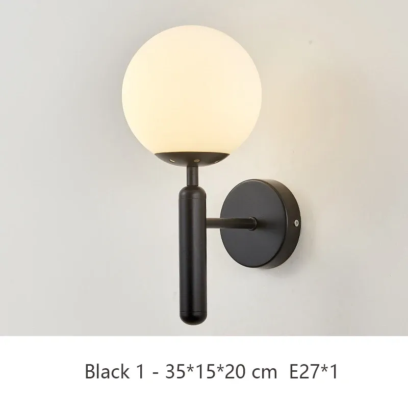 E27 LED -glödlampa x 1 svart 1