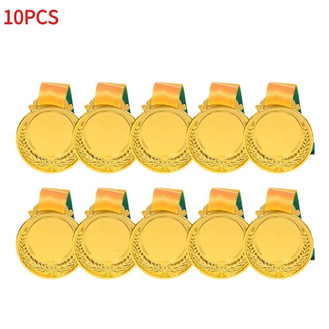 10pcs Gold