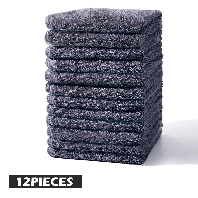 Färg: Graysize: 12 Washcloth Set