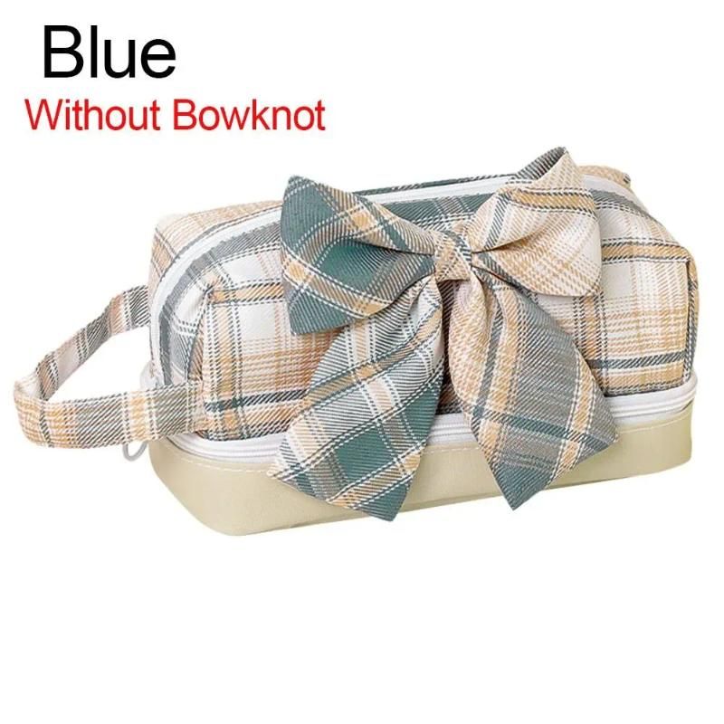 Blue-No Bowknot