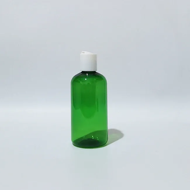 Zielona butelka biała