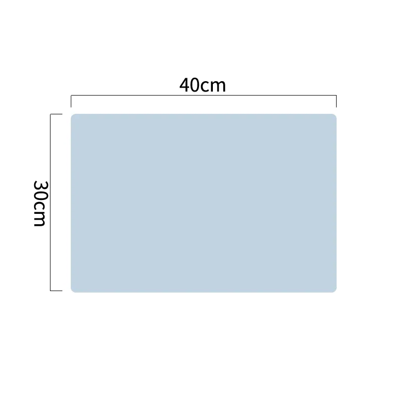 Azul de 40x30 cm