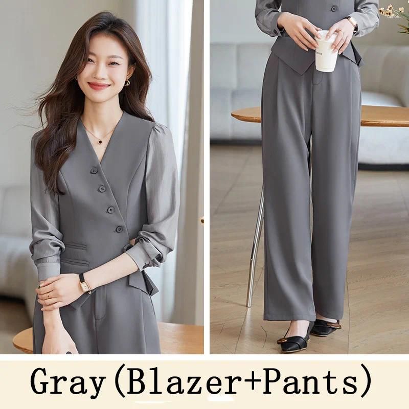 Gray Pant Suits