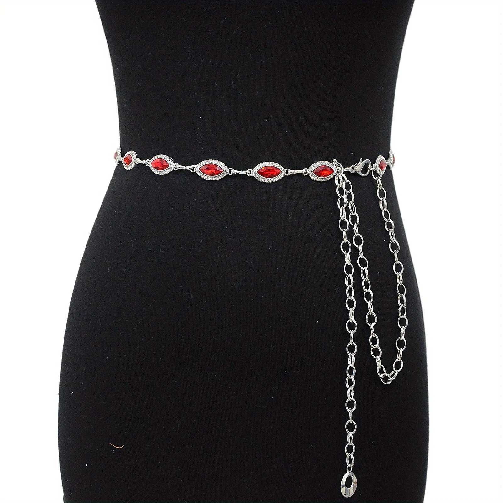 Silvery Chain Red