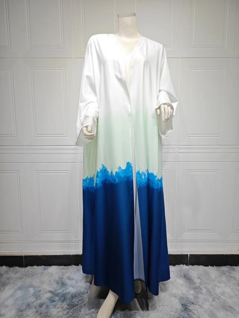 Abaya de un solo talla azul cielo