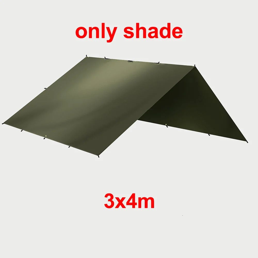 3x4m Olive-green