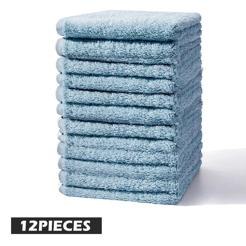 Färg: Bluesize: 12 Washcloth Set