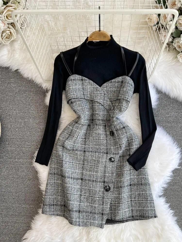 Gray dress