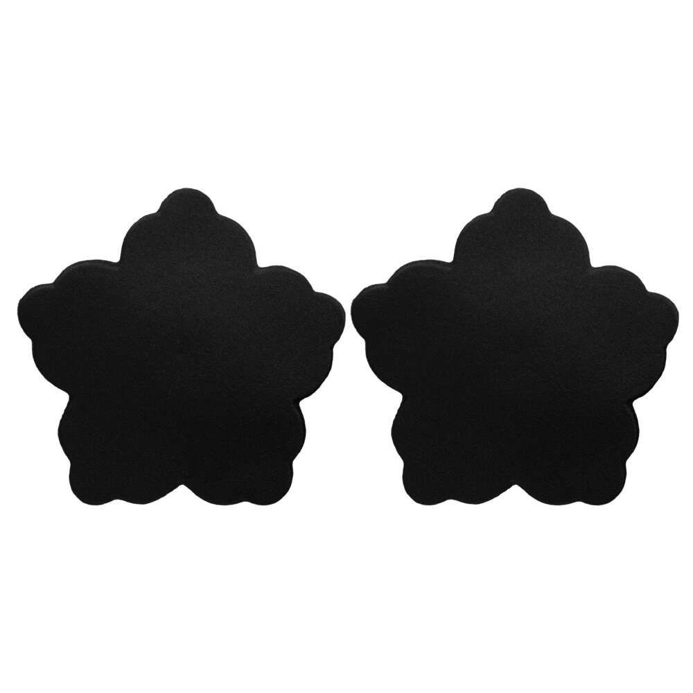 2pcs (1Pair)-preto tamanho