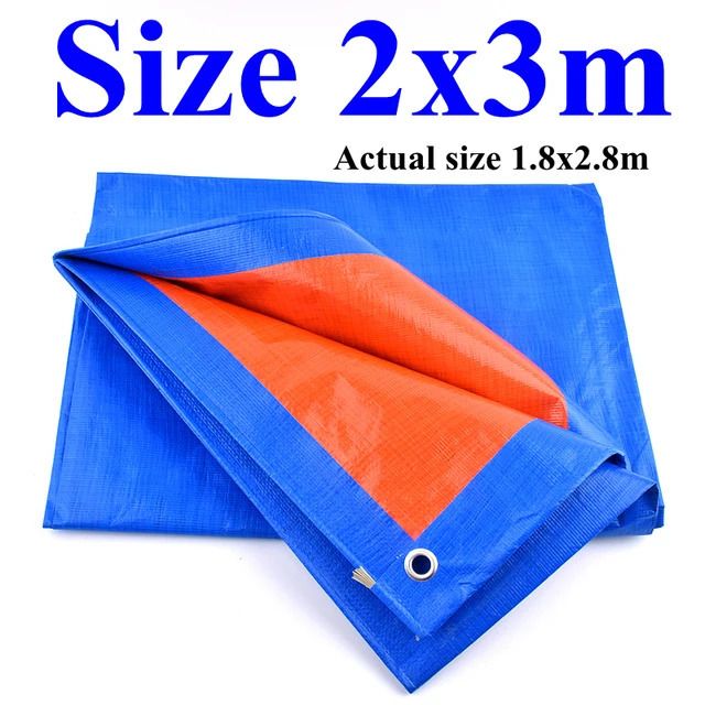 Blauw oranje 2x3