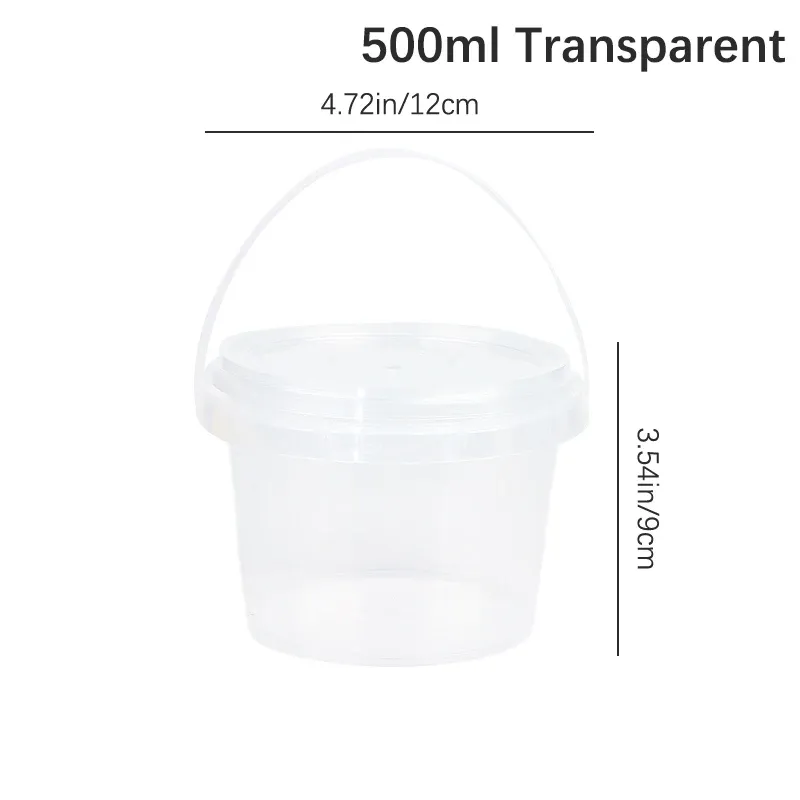 500 ml transparent