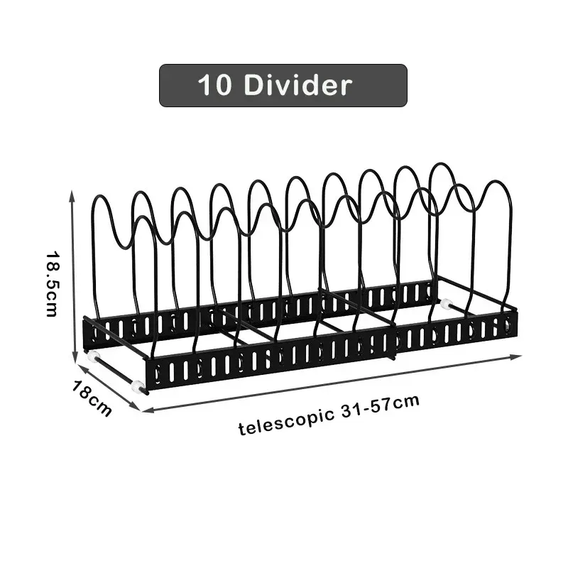 Zwart 10 Divider