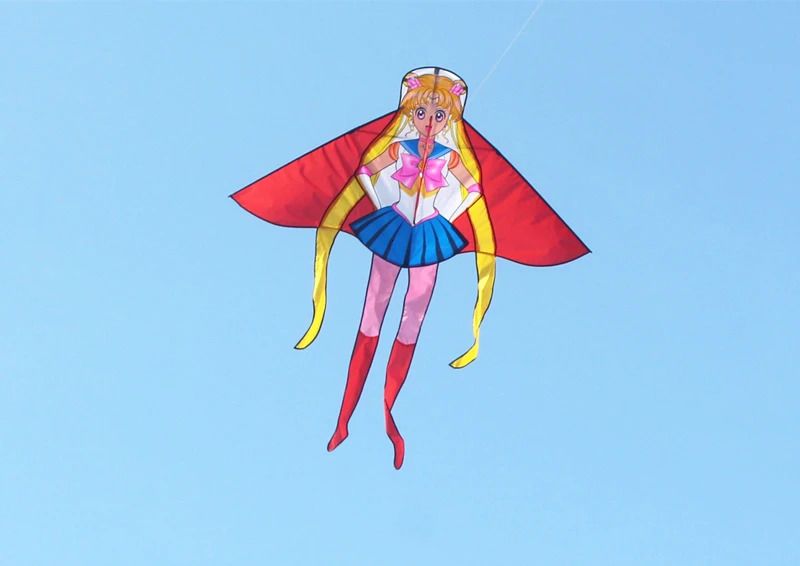 Cerf-volant fille