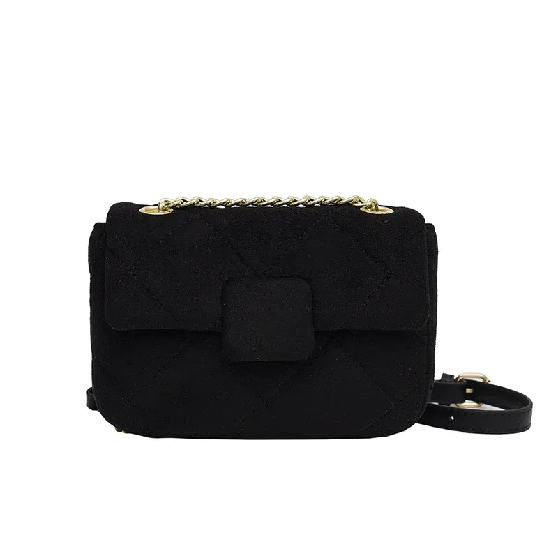 Black shoulder bag