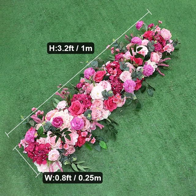 100x25см цветок
