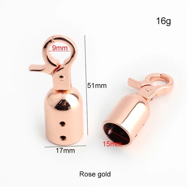 51x17mm Rose Gold-50 Pieces