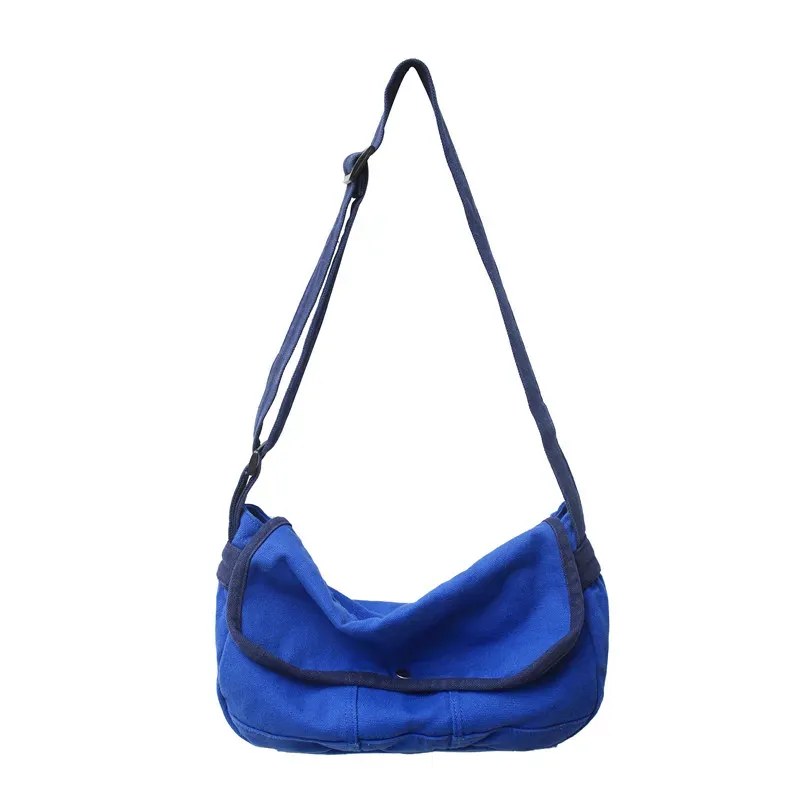 Blue Canvas Bag