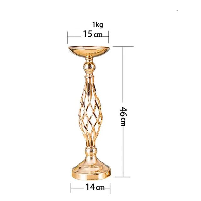 Złoto 46 cm wysokie 1PCS