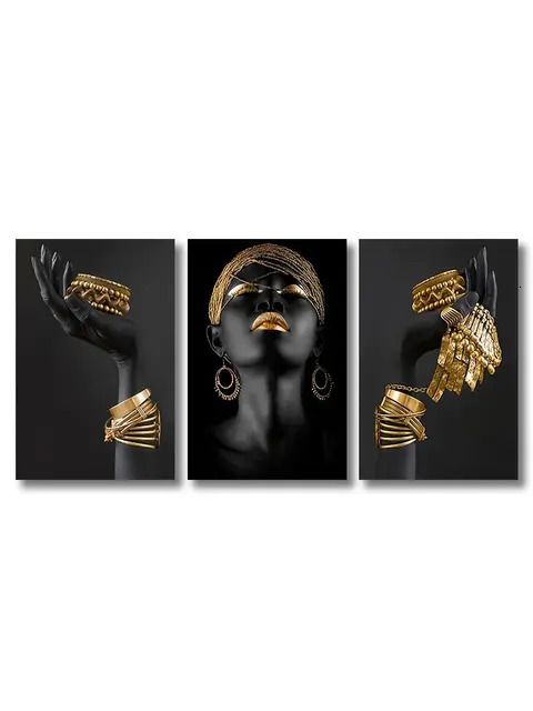 3 stks-40x60cm geen frame