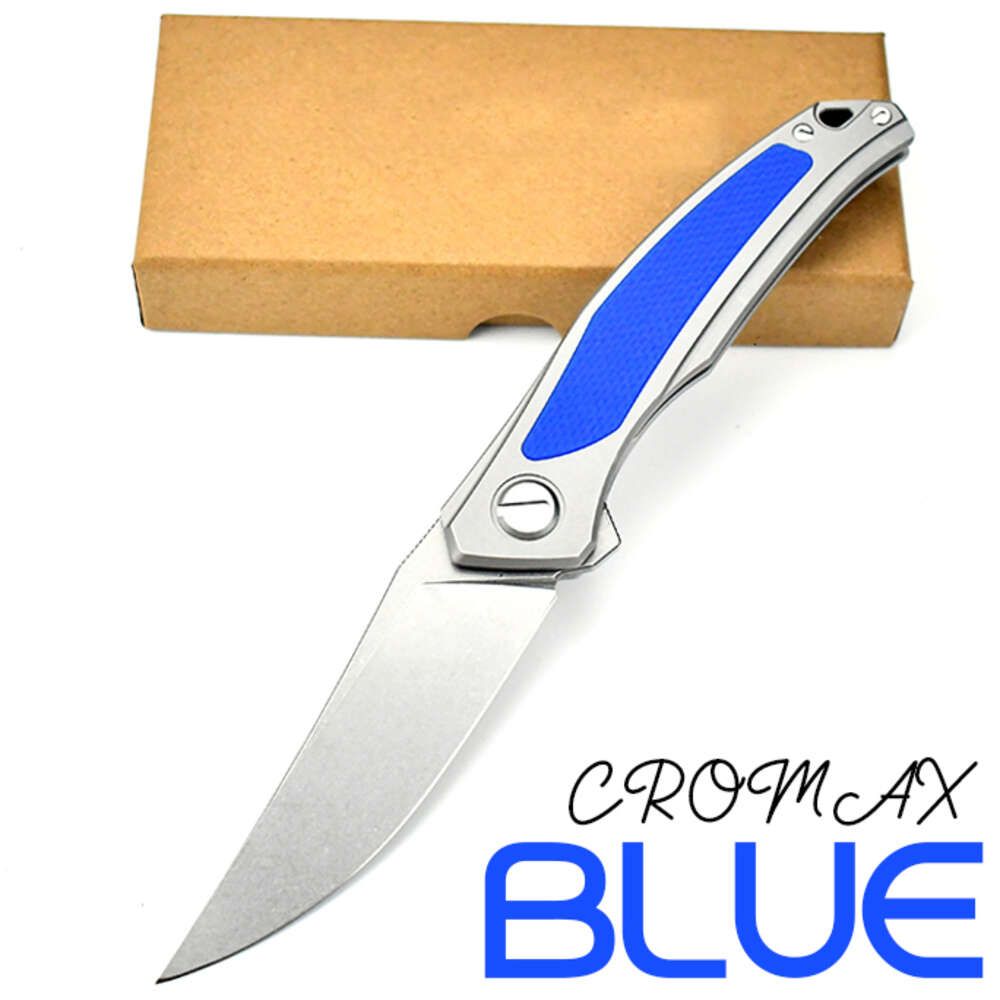 99 mm-Cromax-Blue-Pocket-Messer