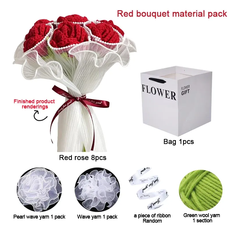 Red material pack