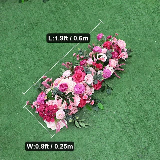 60x25см цветок