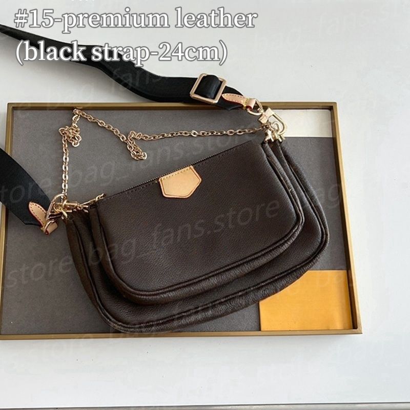 #15-premium leather (black strap-24cm)