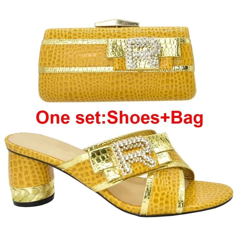 Yellow Shoes and Bag