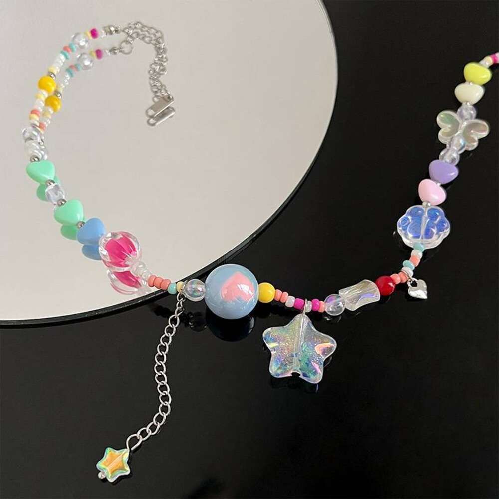 Collier d'étoiles dopamine coloré