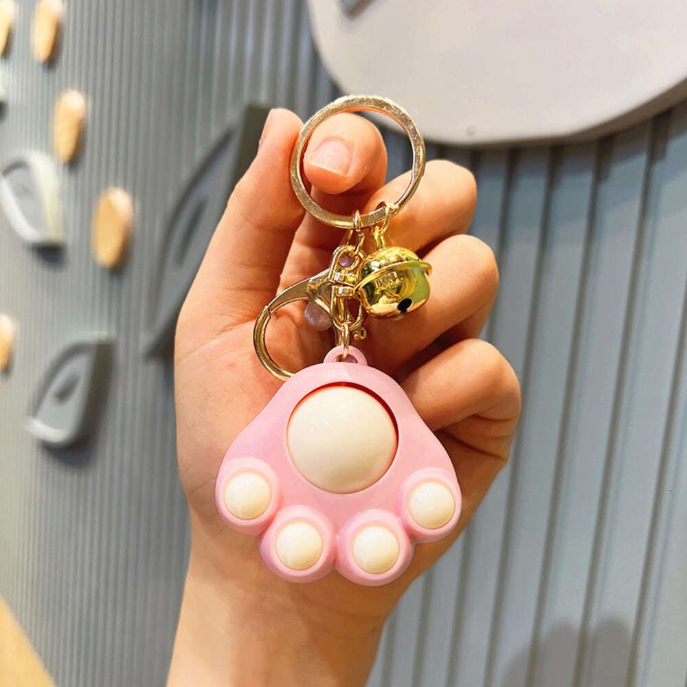 Mini Cat Paw Massage Ball Ball Pink-Opp Bag