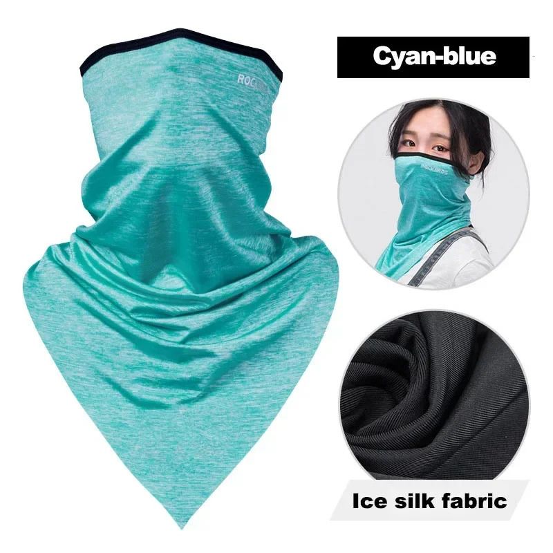 Half Mask Cyan