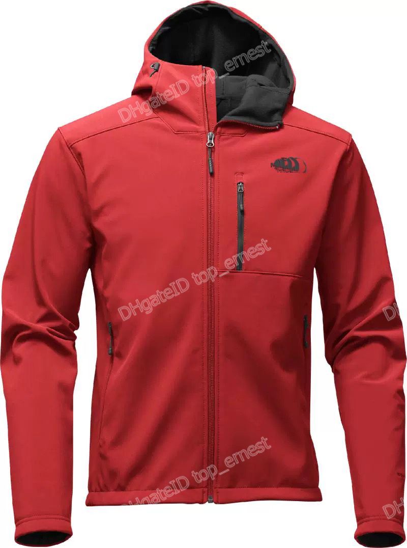 Men hood red