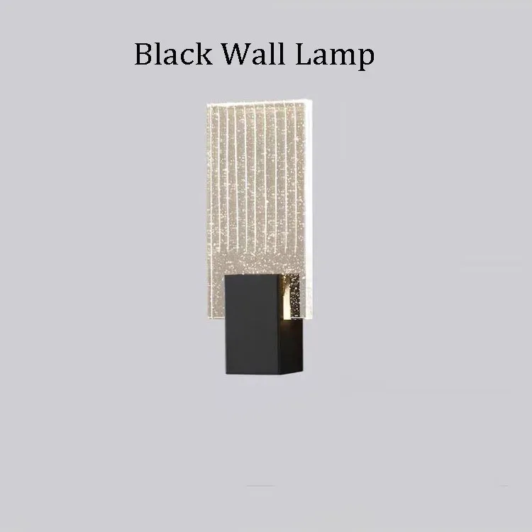 4000k weiß groß H 33 cm schwarze Wandlampe